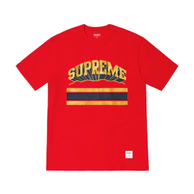 Supreme Cloud Arc Tee Red