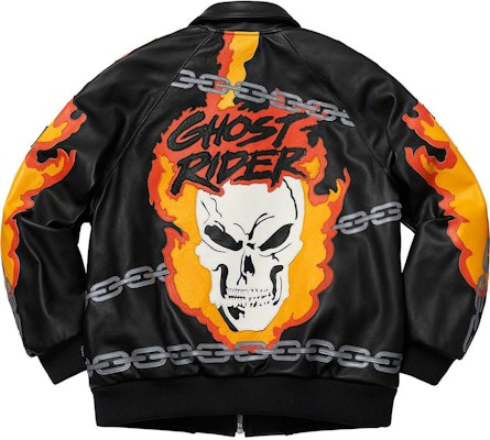 Supreme Skull Leather Jacket