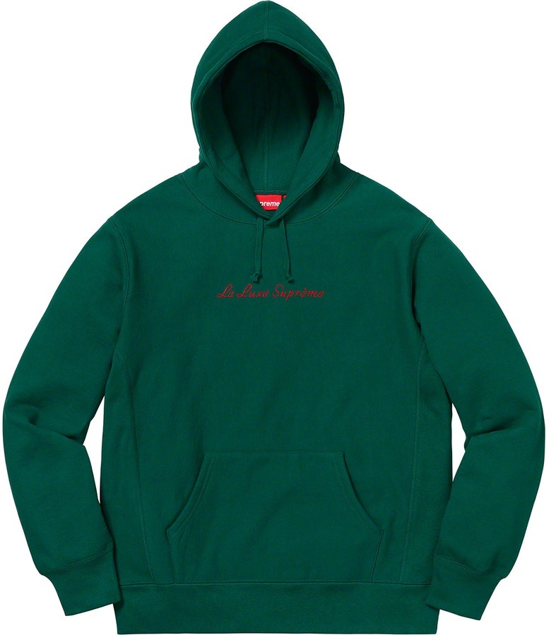 supreme-le-luxe-hooded-sweatshirt-dark-green