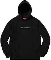 Supreme Le Luxe Hooded Sweatshirt Black Supreme Le Luxe Hooded Sweatshirt Black