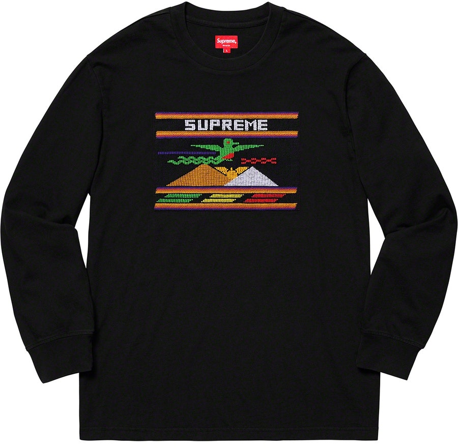 supreme-needlepoint-patch-ls-top-black