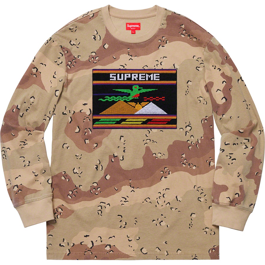 Supreme 2025 needlepoint patch