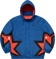 Supreme Stars Puffy Jacket Royal Supreme Stars Puffy Jacket Royal