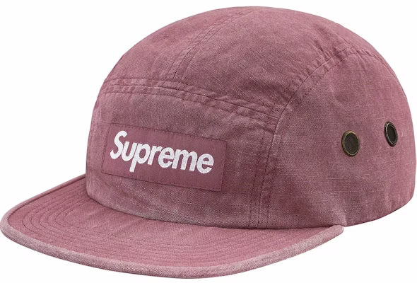 Supreme Washed Linen Camp Cap Purple Buy Supreme Washed Linen Camp Cap Purple