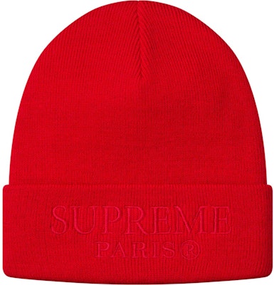 Supreme Gorro Rojo Logo Tonal Buy Supreme Gorro Rojo Logo Tonal