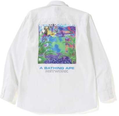 BAPE Network Shirt White Order BAPE Network Shirt White