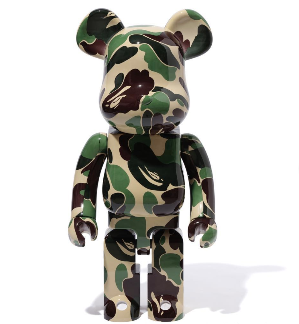 Buy Bearbrick x BAPE ABC Camo 1000% Verde