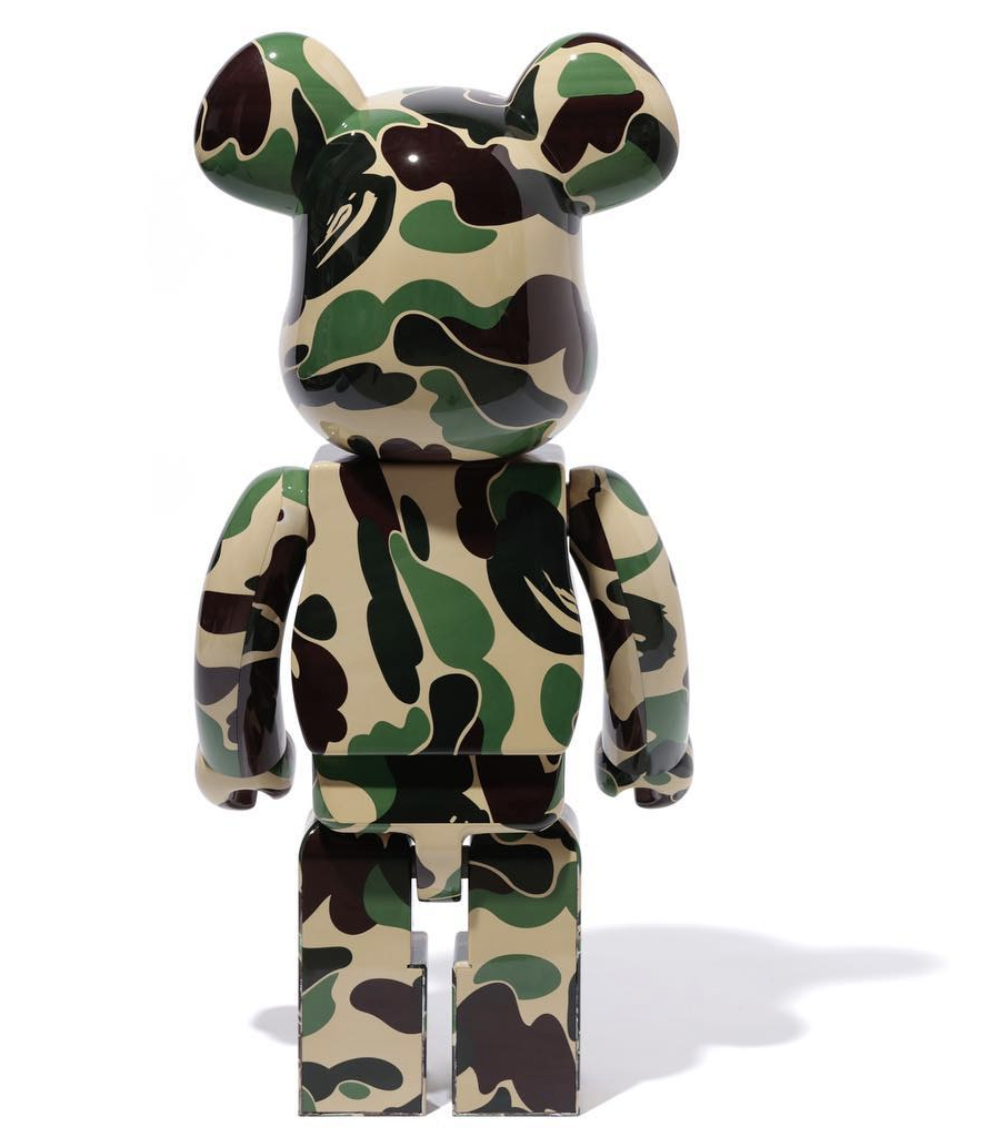 Order Bearbrick x BAPE ABC Camo 1000% Verde