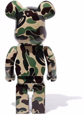 Bearbrick x BAPE ABC Camo 1000% Verde Order Bearbrick x BAPE ABC Camo 1000% Verde