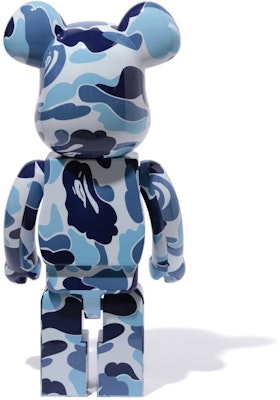 Bearbrick x BAPE ABC Camo 1000% Blue Order Bearbrick x BAPE ABC Camo 1000% Blue