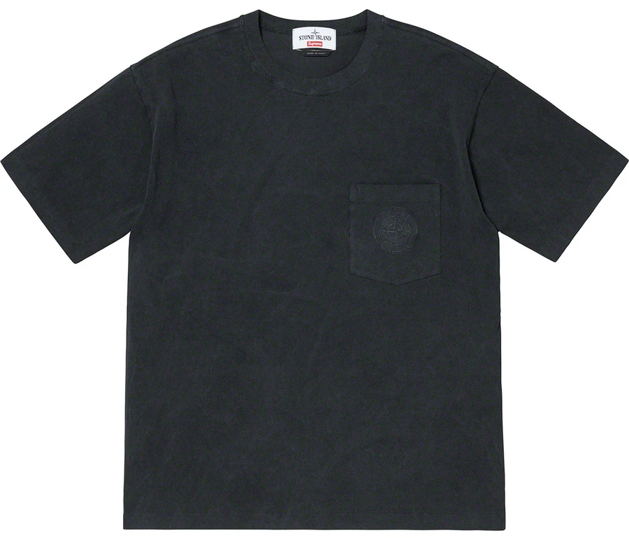 supreme-stone-island-tee-black