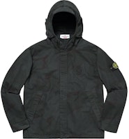 Supreme x Stone Island Riot Mask Camo Jacket Black Camo
