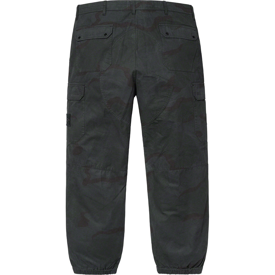 Supreme x Stone Island Camo Cargo Pant Black Camo - Novelship