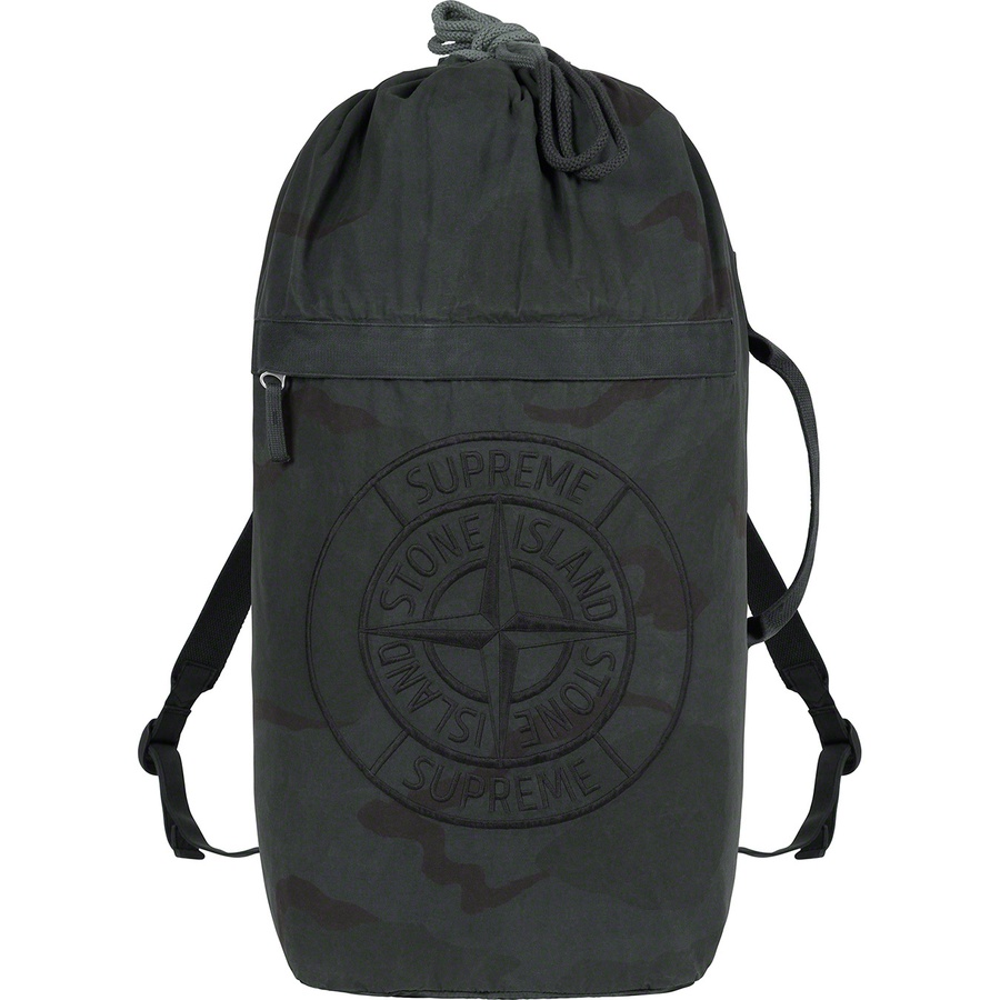 Stone island shop camo backpack