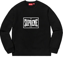 Supreme Warm Up Crewneck Black
