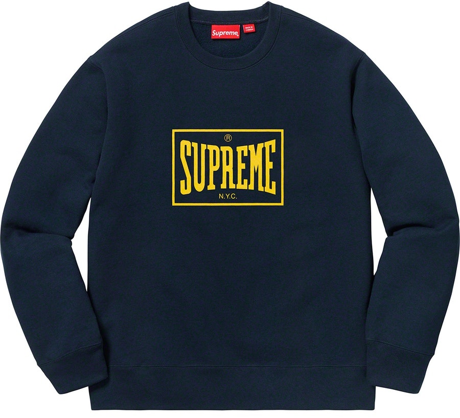 supreme-warm-up-crewneck-navy
