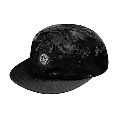 Supreme Stone Island New Silk Light 6-Panel Black