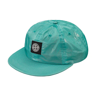 Supreme Stone Island New Silk Light 6-Panel Light Blue
