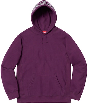 Supreme Sequin Arc Hooded Sweatshirt Eggplant Buy Supreme Sequin Arc Hooded Sweatshirt Eggplant