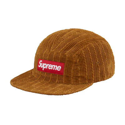 Supreme Rope Corduroy Camp Cap Brown