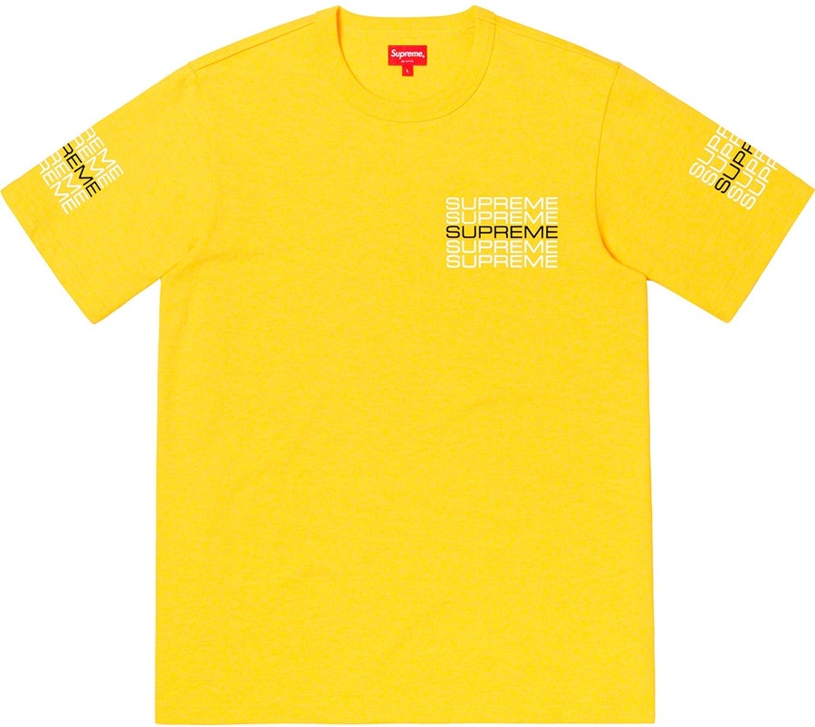 supreme-stack-logo-tee-yellow