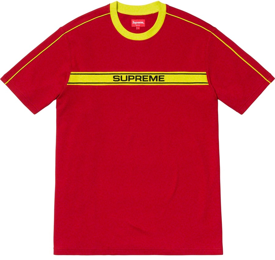 supreme-chest-stripe-logo-ss-top-dark-red