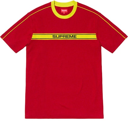 Supreme 胸ロゴストライプT (ダークレッド)
Buy Supreme 胸ロゴストライプT (ダークレッド)