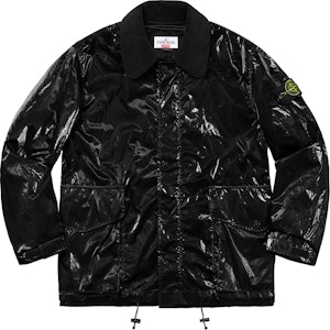Jaket Sutra Ringan Hitam Supreme x Stone Island Baru Buy Jaket Sutra Ringan Hitam Supreme x Stone Island Baru