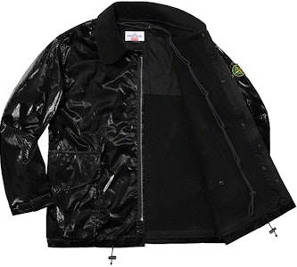 Jaket Sutra Ringan Hitam Supreme x Stone Island Baru Lookbook Jaket Sutra Ringan Hitam Supreme x Stone Island Baru