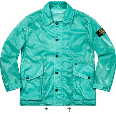 Supreme x Stone Island New Silk Light Jacket Light Blue Order Supreme x Stone Island New Silk Light Jacket Light Blue