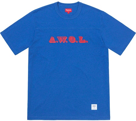 Supreme AWOL Football Top Royal Buy Supreme AWOL Football Top Royal