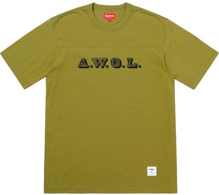 Supreme AWOL Football Top Olive Buy Supreme AWOL Football Top Olive