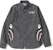 BAPE Side Zip Shark Shirt Black