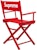 Supreme Director Chair Red