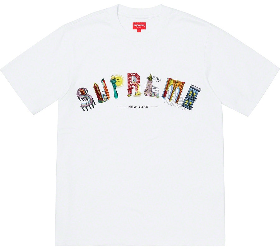 supreme-city-arc-tee-white