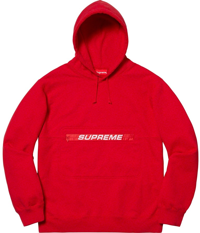 supreme-zip-pouch-hooded-sweatshirt-red