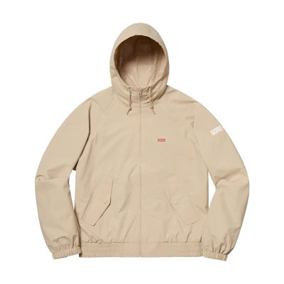 Supreme GTX Hooded Harrington Jacket Tan