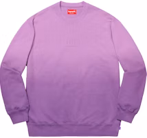 Supreme Dipped Crewneck Purple Supreme Dipped Crewneck Purple