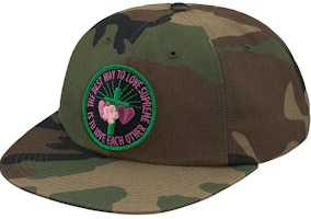 Supreme Love Each Other 6-Panel Woodland Camo Supreme Love Each Other 6-Panel Woodland Camo