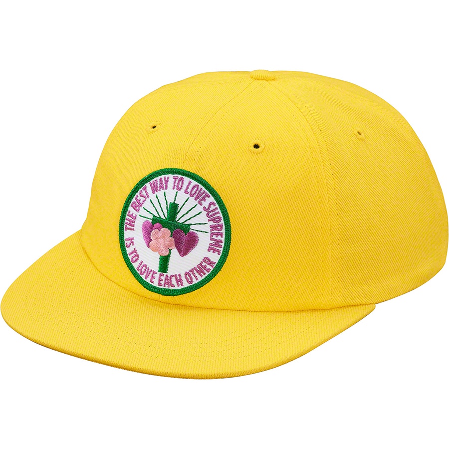 Buy Supreme Love Each Other 6-Panel Yellow