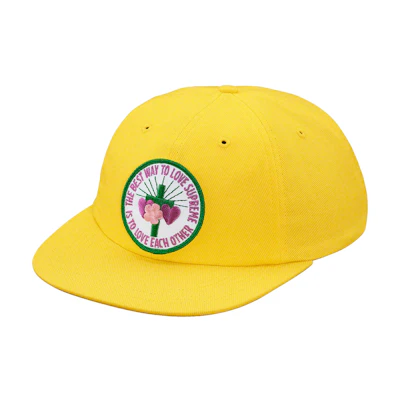 Supreme Love Each Other 6-Panel Yellow