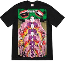 Supreme Gilbert&George DEATH Tee Black