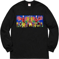 Supreme Gilbert&George DEATH AFTER LIFE L/S Tee Black