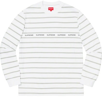 Supremeストライプピケ長袖トップス (ホワイト)
Buy Supremeストライプピケ長袖トップス (ホワイト)