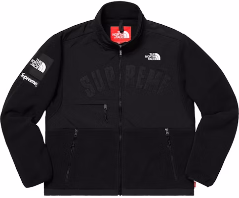Supreme x The North Face Arc Logo Denali Fleece Jacket Black Buy Supreme x The North Face Arc Logo Denali Fleece Jacket Black