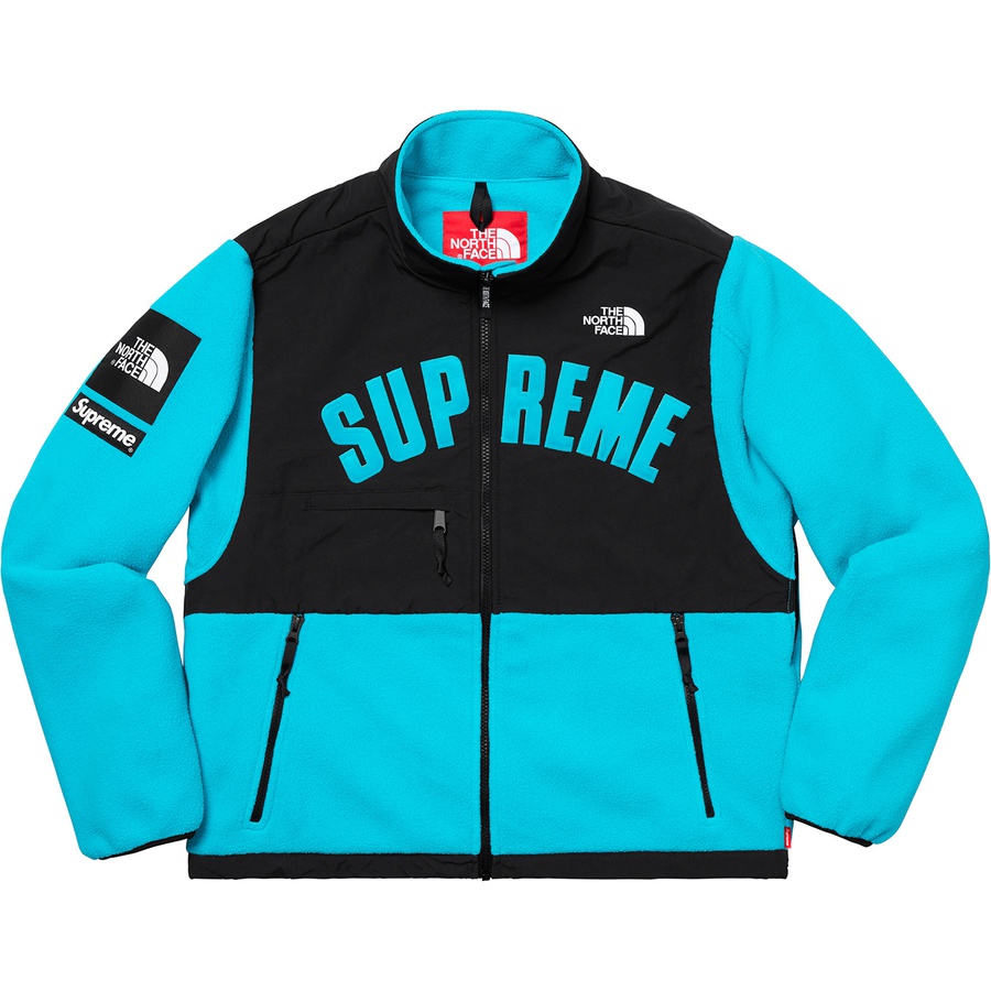 Supreme x The North Face Arc Logo Denali Fleece Jacket Teal