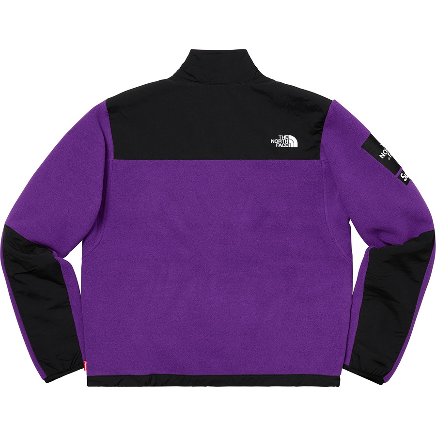 Supreme x The North Face Arc Logo Denali Fleece Jacket Purple ...