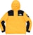 Supreme x The North Face Arc Logo Mountain Parka Yellow