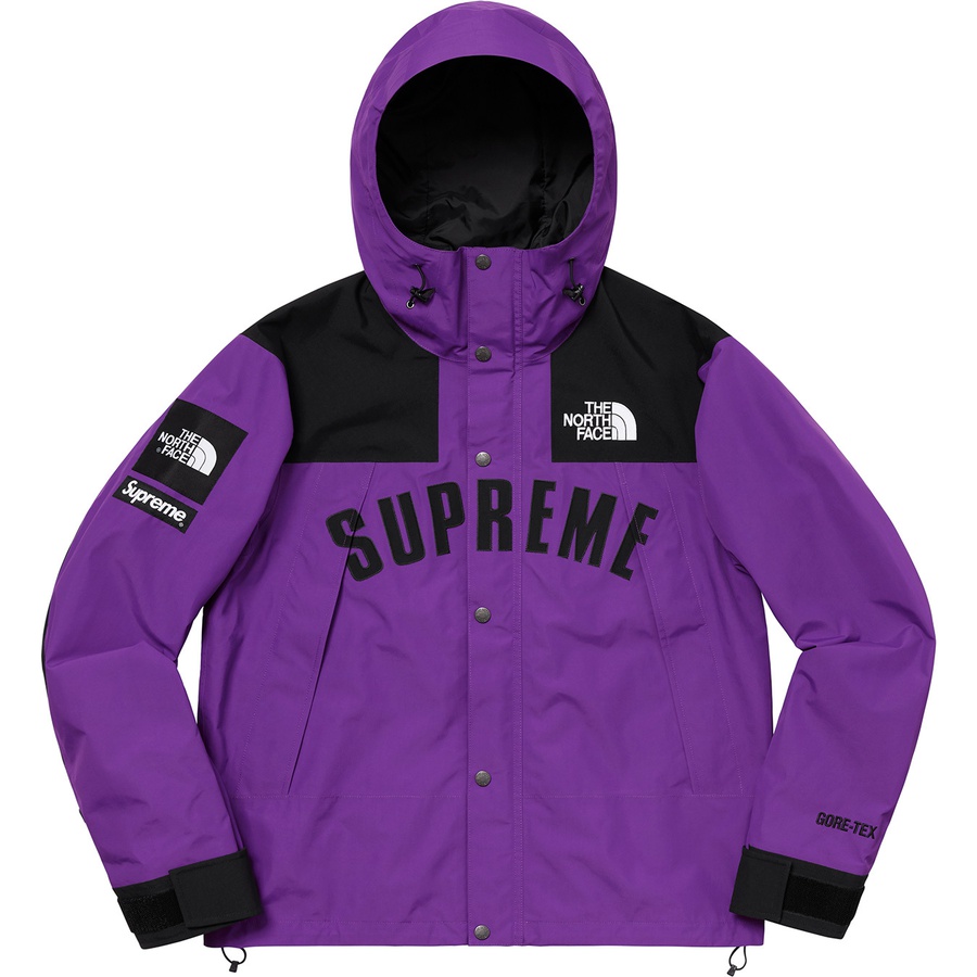 Supreme x The North Face Arc Logo Mountain Parka Purple - Novelship