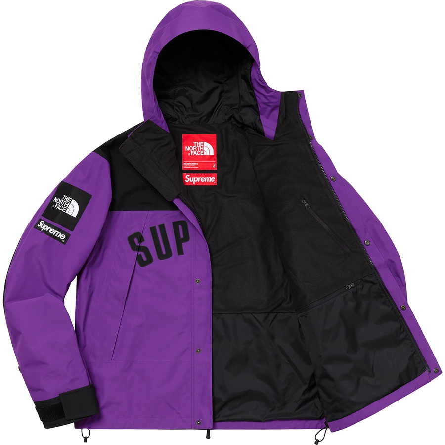 Supreme x The North Face Arc Logo Mountain Parka Purple - Novelship